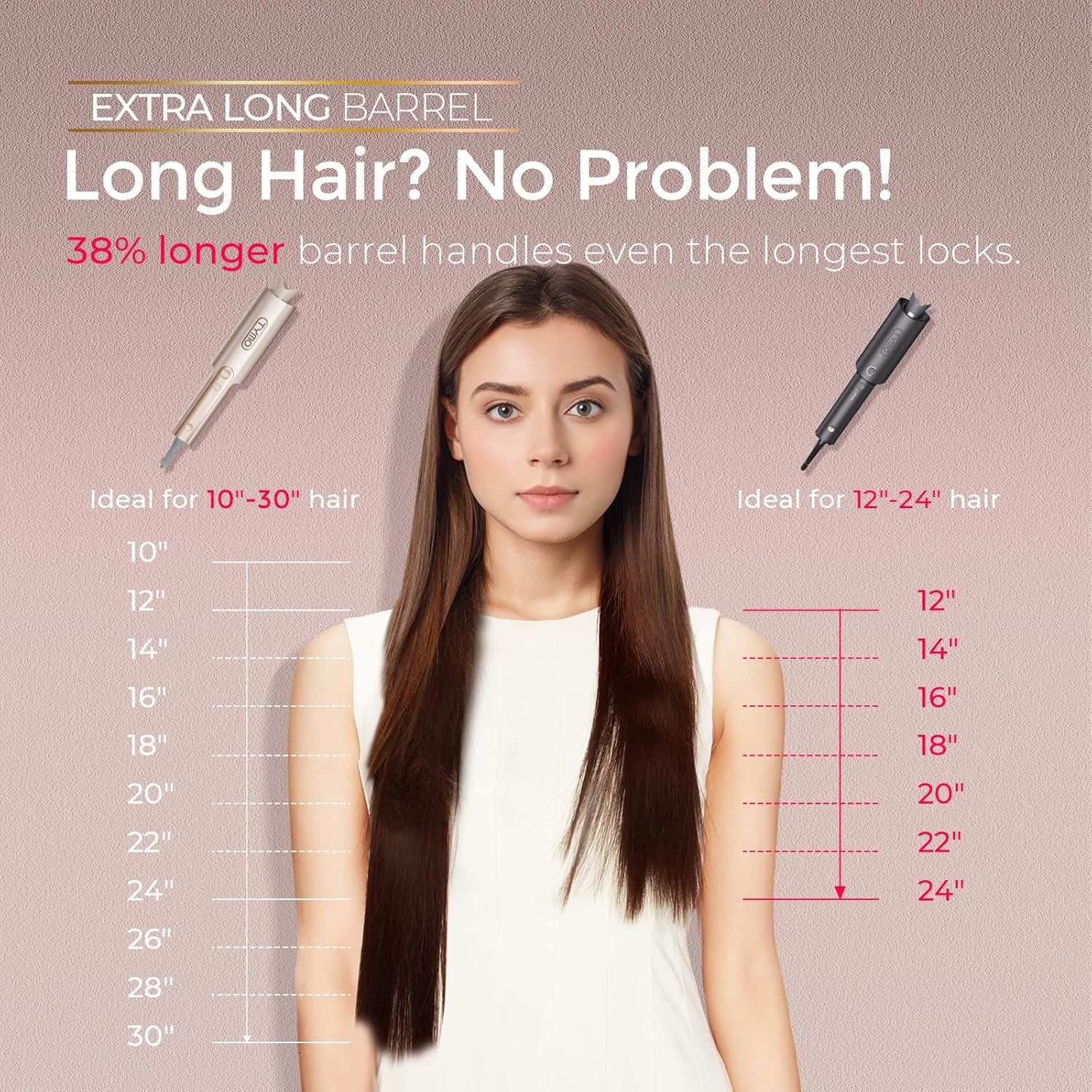 EasyCurl Gold Curling Wand