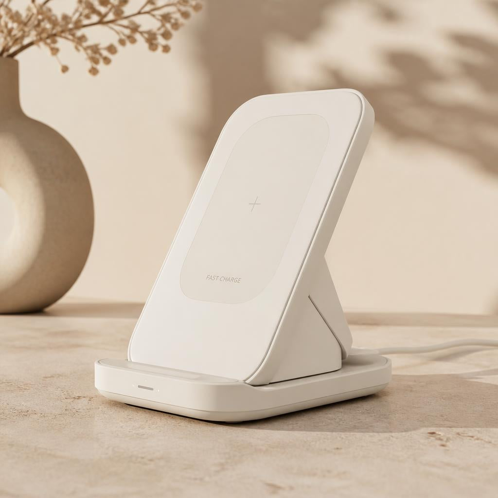Halo wireless charging stand